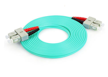 rivestimento del PVC/LSZH del connettore dello Sc UPC del cavo di toppa della fibra mista 10GB